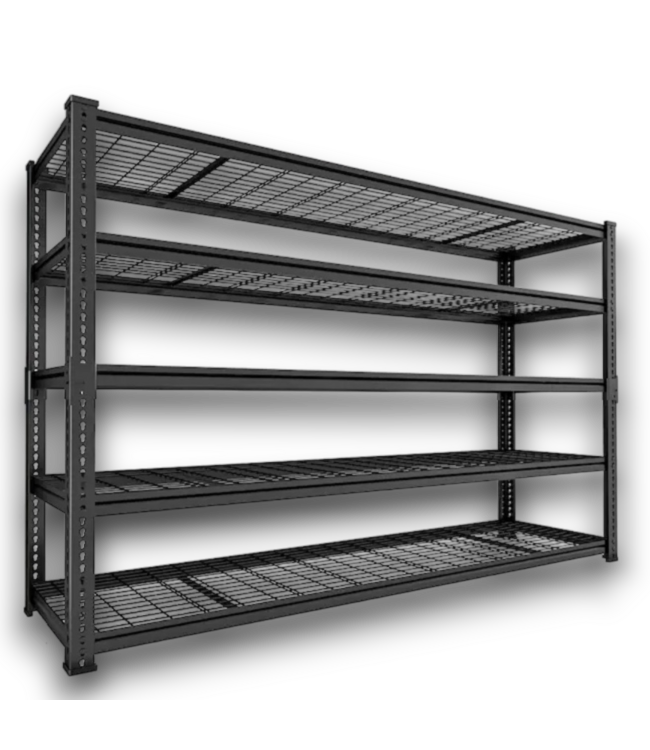 57946 5-tier Adjustable Heavy Duty Metal Shevling Unit