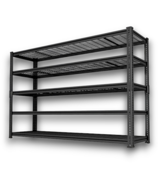 Bud's Warehouse 57946 5-tier Adjustable Heavy Duty Metal Shevling Unit