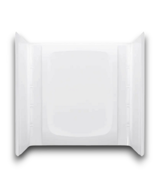 Bud's Warehouse 57948 Store+ White 3 Piece Direct To Stud Alcove Shower Panel Kit