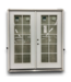 57958 Primed Steel Right Hand Patio Door With 10 Lite Grilles