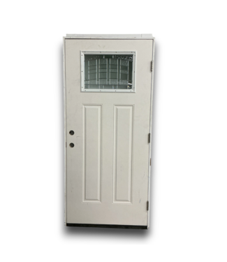 Bud's Warehouse 57967 36 X 80 Prehung 1/4 Light Exterior Door