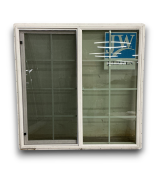 Bud's Warehouse 57971 White Vinyl Horizontal Sliding Window