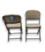 57979 2 Black Steel Dinning Chair Woven