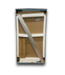 57980 Brushed Nickel Double Sliding Bathtub Shower Door Semi-frameless