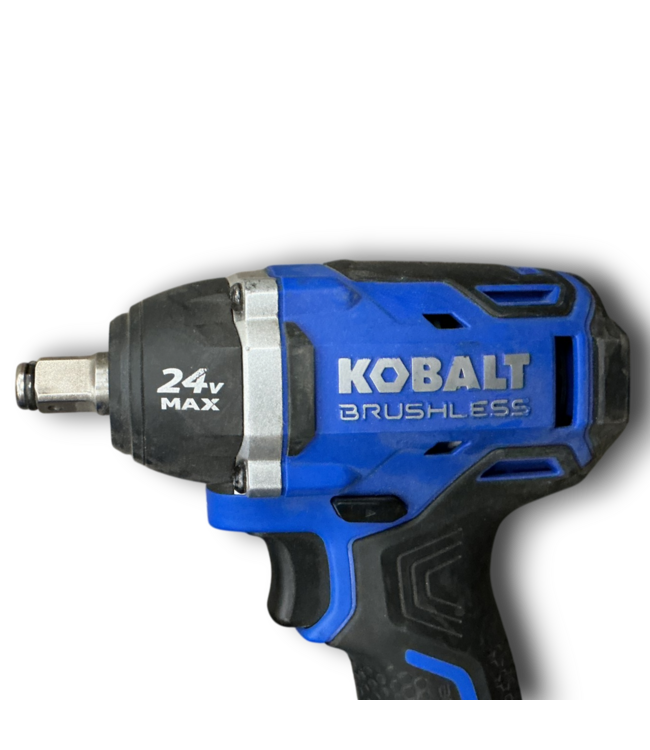 57982 Kobalt Brushless Impact Set- Bag,charger,batt,handle