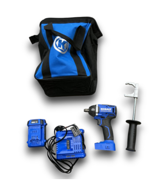 Bud's Warehouse 57982 Kobalt Brushless Impact Set- Bag,charger,batt,handle