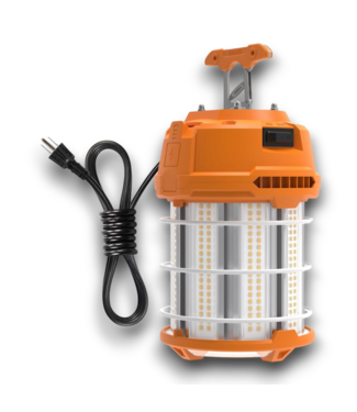 Bud's Warehouse 57987 Led Linkable Cage Light - Orange