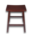 57992 Walnut Counter Height Wood Bar Stool