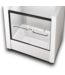 57980 Brushed Nickel Double Sliding Bathtub Shower Door Semi-frameless