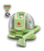 57998 Light Green Mini Portable Carpet And Upholstery Cleaner