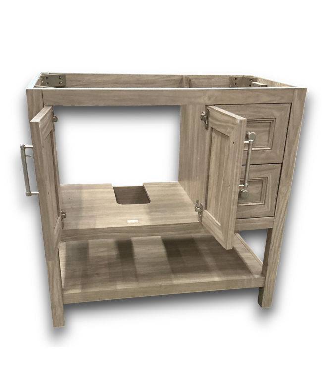 58005 Holly Ash Single Sink Vanity Without Top
