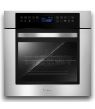 Bud's Warehouse 58007 24'' Single Electric Wall Oven Stainless Steel