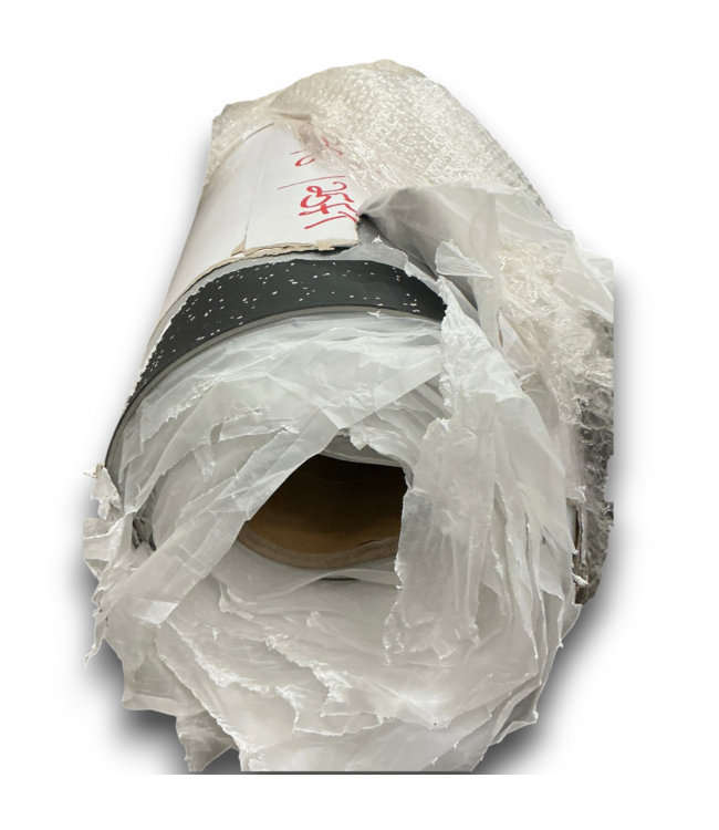 58011 Performance Matte Charcoal Rubber Flooring Reaction Roll 100 Sq. Ft.