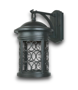 Bud's Warehouse 58012 Ellington 1-light Bronze Hardwired Outdoor Wall Light