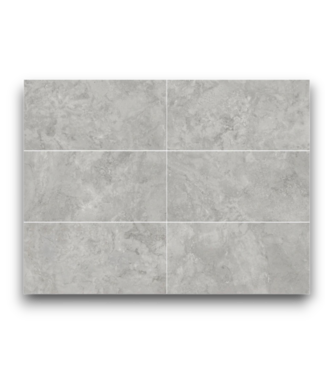 Bud's Warehouse 58017 58 Sq. Ft. City Grey Ceramic Wall And Floor Tile