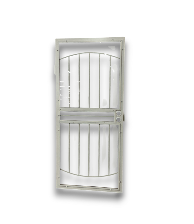58018 36 X. 79 White Metal Security Door Slab