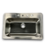 58019 Dual Mount Stainless Steel Single Bowl Kitchen Sink