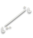58020 Edda White Under-shelf Steel Closet Rod