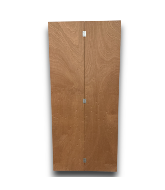 58029 35.5 X 79 Natural Wood Flush Surface Bifold