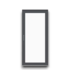 58032 36 X 80 Grey Full Light Storm Doors