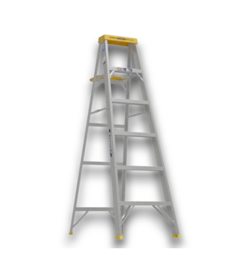 Bud's Warehouse 58041 Aluminum Type 1 250 Lbs. Load Capacity Step Ladder
