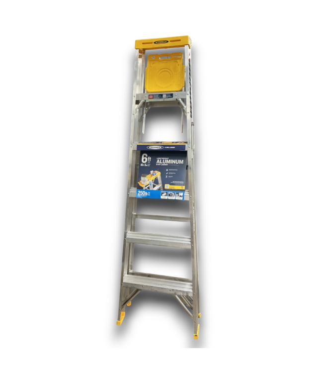 58041 Aluminum Type 1 250 Lbs. Load Capacity Step Ladder
