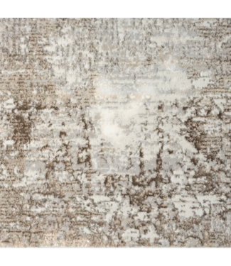 Bud's Warehouse 58043 Beige Indoor Abstract Area Rug