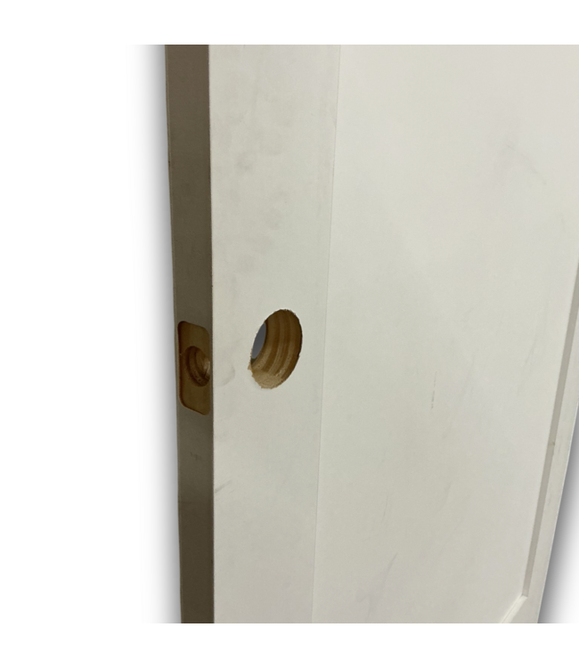 58044 36 X 80 White Primed Single Panel Door Slab