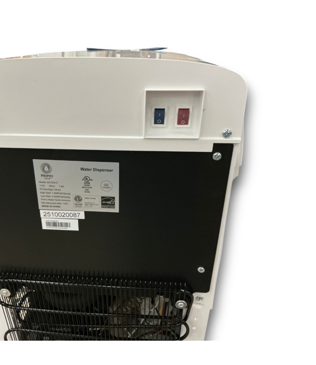 58042 5-gallon Smart Touch Bottom Load White Water Cooler Dispenser