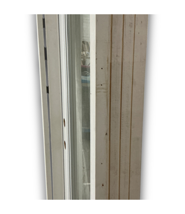 58046 36 X 96 Full Glass White Prehung Exterior Door