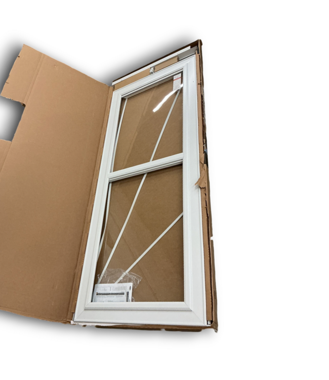 58050 32 X 80 White Full Glass Storm Door With Screen