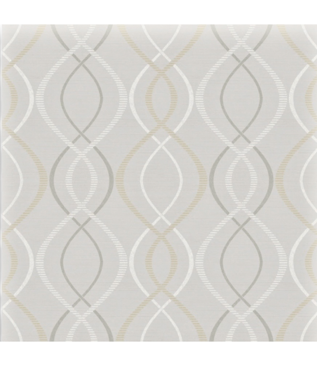 58058 Yellow Taupe Vinyl Geometric Peel And Stick Wallpaper