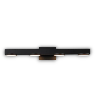 Bud's Warehouse 58045 Black Matte Modern/contemporary Bathroom Vanity Light