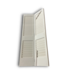 58057 36 X 80 White Louver Bifold Door With Hardware
