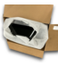 58072 Flush Design Over The Range Microwave Black