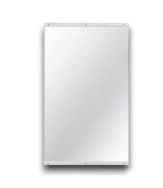 Bud's Warehouse 58099 Rectangular Frameless Tempered Wall Gym Mirror