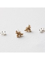 Katie Waltman Jewelry Bee Stud Earrings GOLD