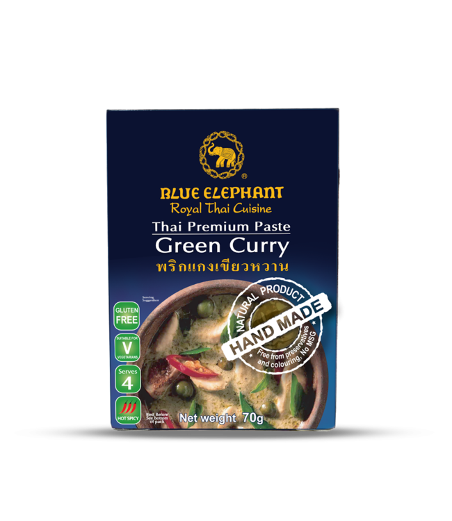 Blue Elephant Blue Eleph Pate Curry Vert