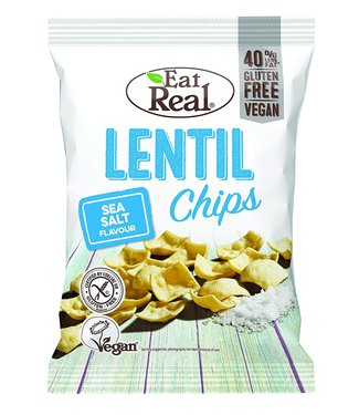 Lentil Chips Sea Salt Eat Real 40 G