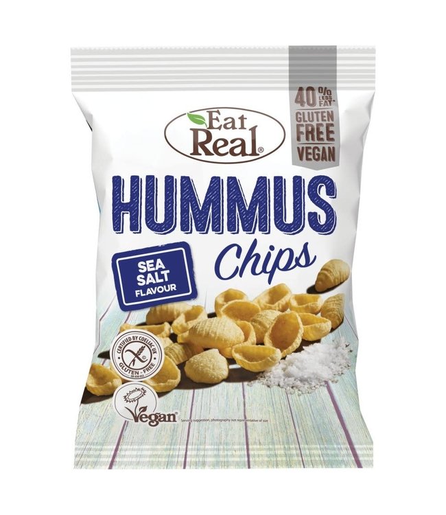 Hummus Chips Tomato & Basil Eat Real 45G