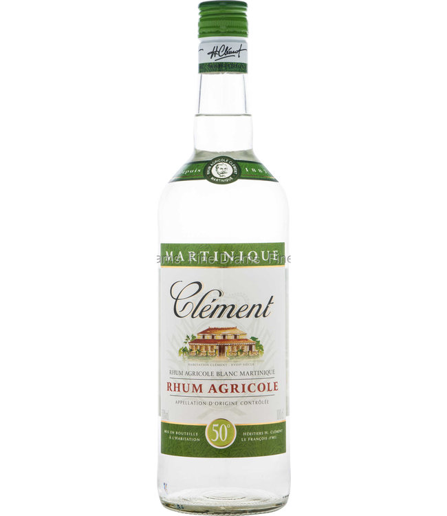 Rhum Agricole Clément blanc 75 cl - L'épicerie Fine & Co