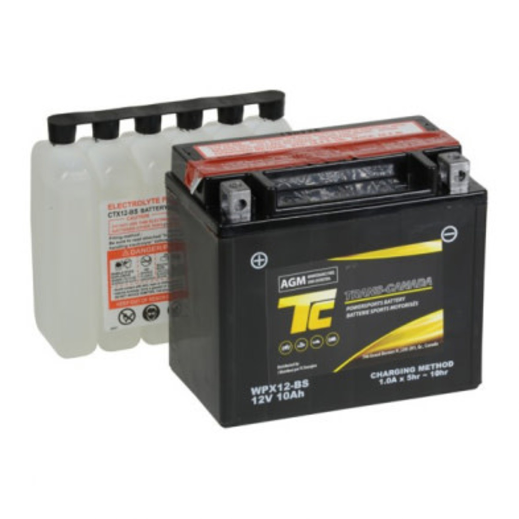 WPX12-BS   MOTO BATT 12V 10A SEALED