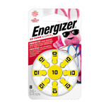 Energizer AZ10DP8 BATT ZINC-AIR HEARING AID 10 ENERGIZER PK/8