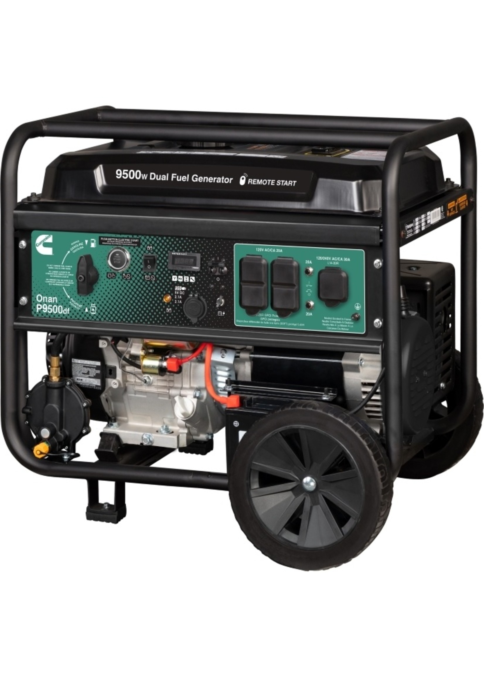 Cummins Cummins Onan P9500df Dual Fuel (Gas/LPG) Portable Generator