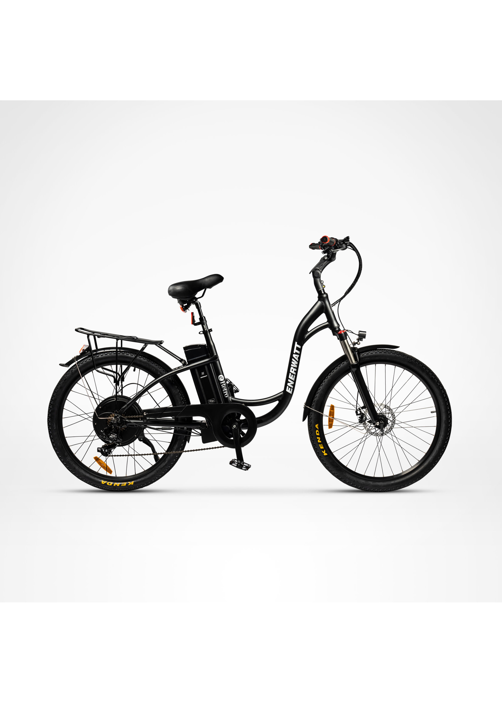 Enerwatt EWV-RETRO-RD Electric Bike retro style 48V