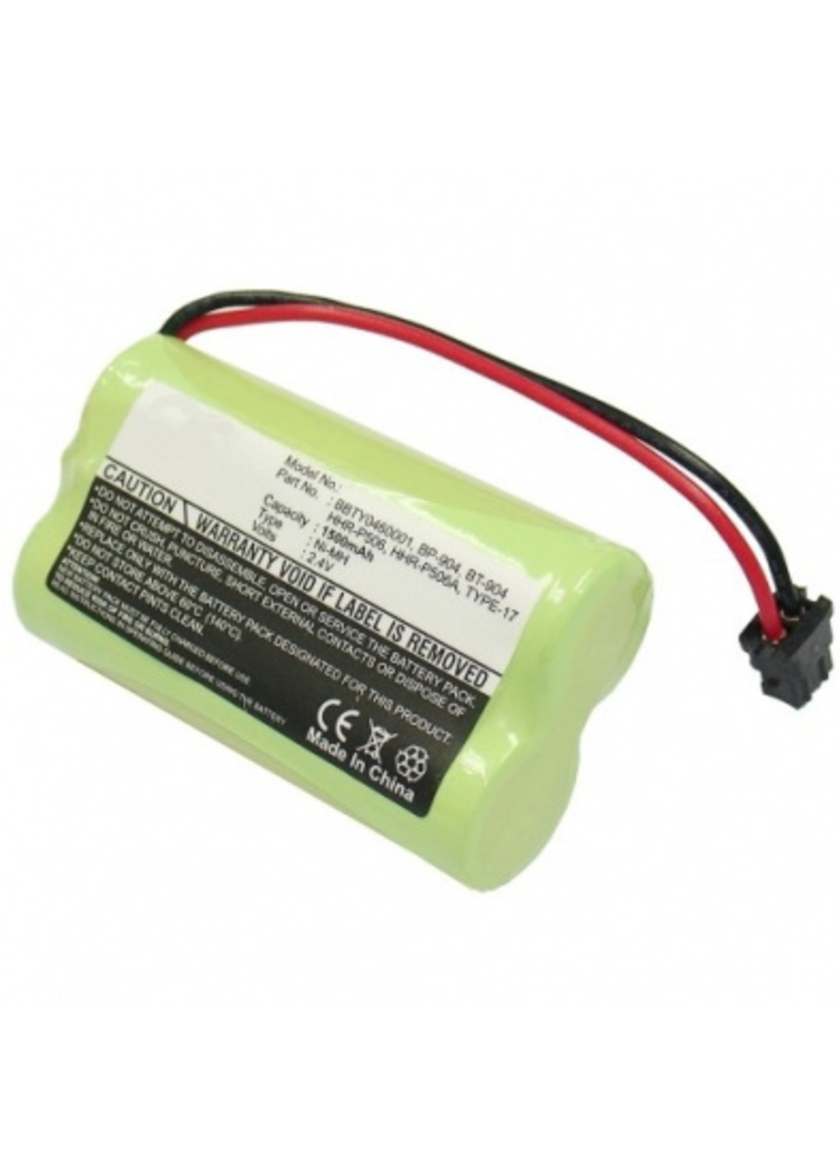 TCED TCB-T304 Cordless phone replacement battery Ni-Mh 2.4V 1500mAh