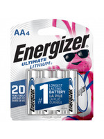 Energizer L91SBP4 AA Lithium Battery Energizer Ultimate Lithium (Pkg of 4)