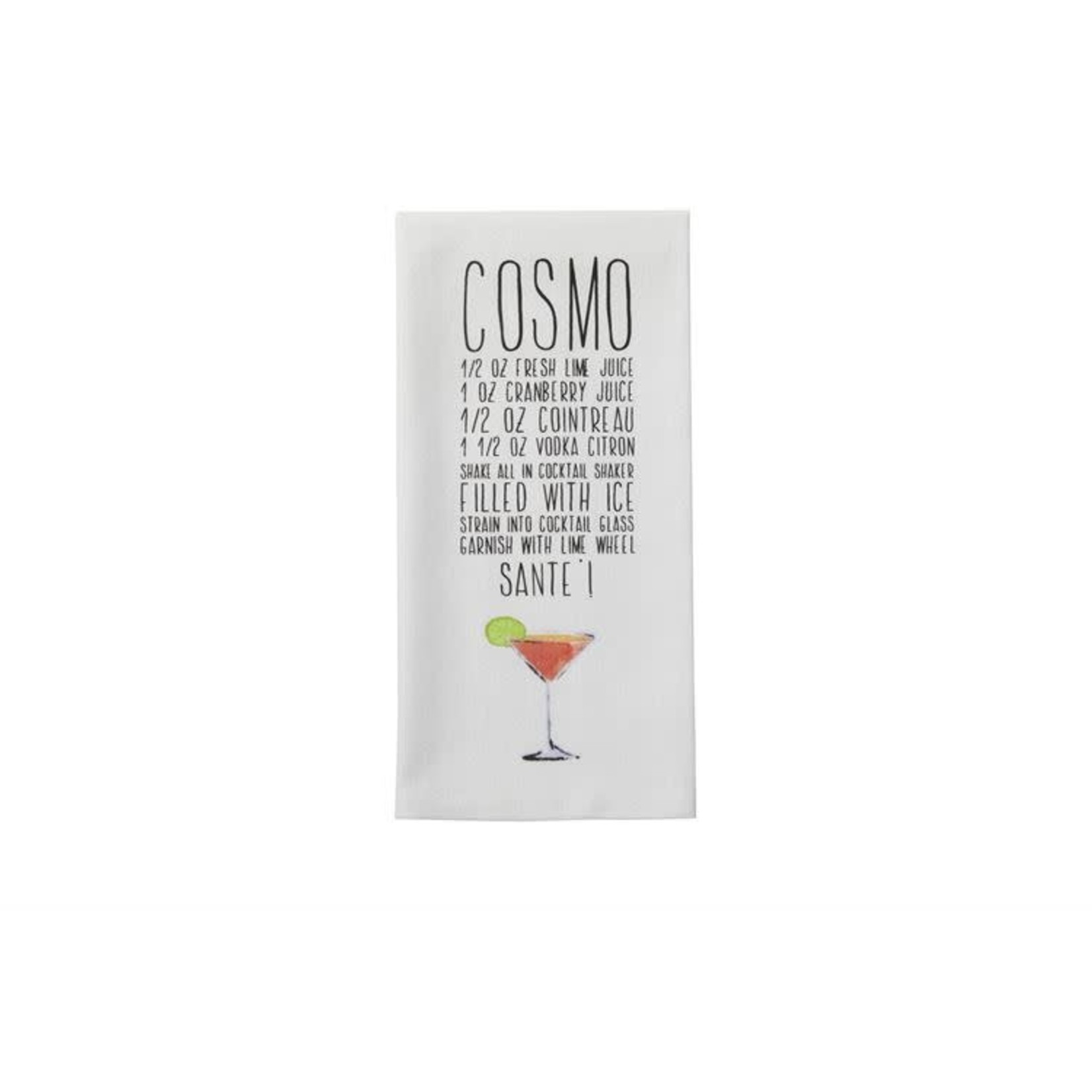 COSMO RECIPE BAR TOWEL