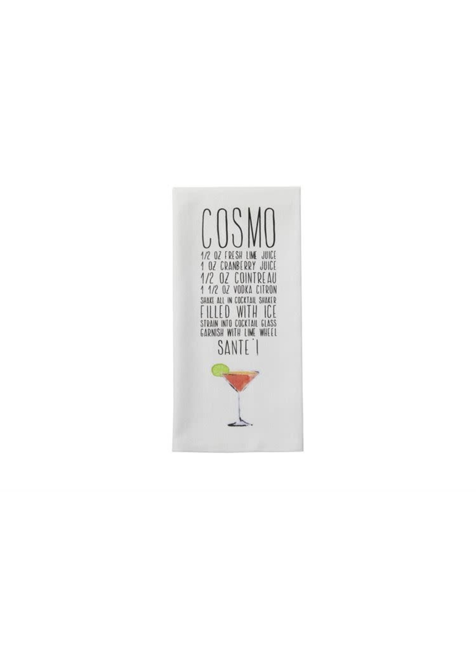 COSMO RECIPE BAR TOWEL