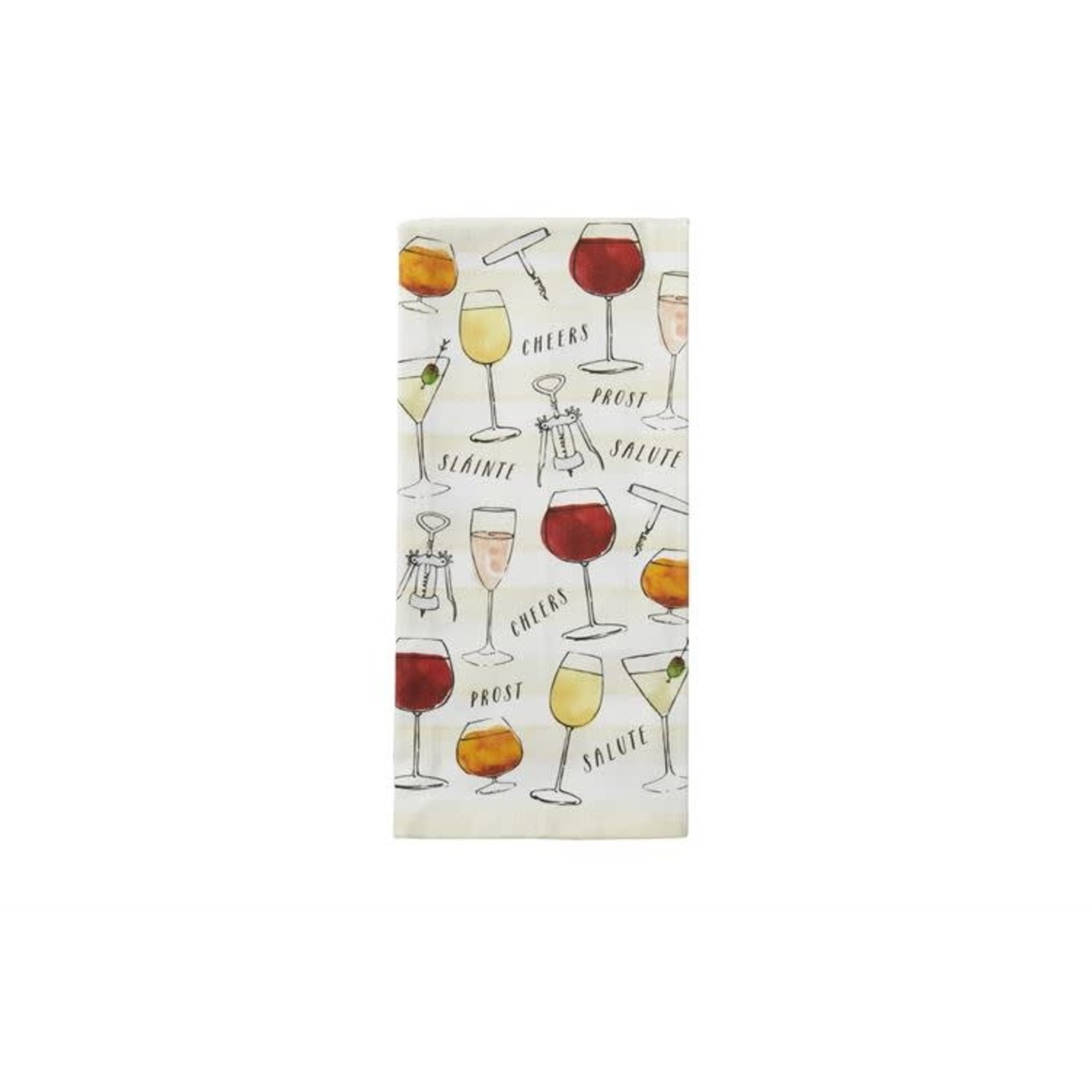 WINE AND CHEER HAND TOWEL